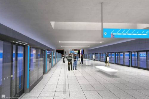 obrázek:Písnice: Nový dopravní uzel metra D do roku 2034