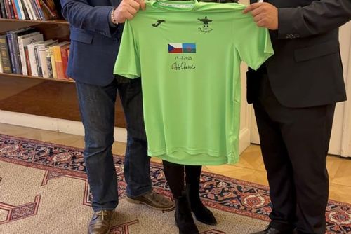 obrázek:Pavel přivítal oběti rasismu z Mongaguá