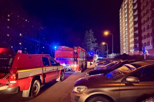 obrázek:Prskavky na stromku zapálily 2 byty